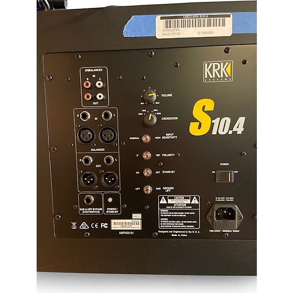 Used KRK S10.4