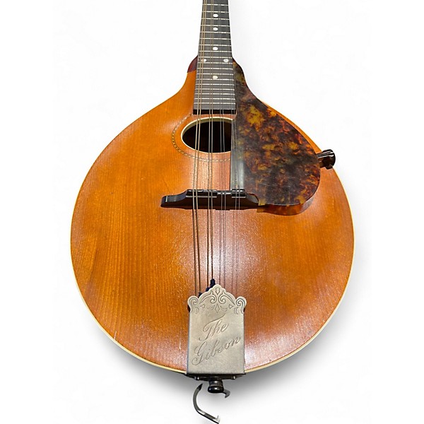 Vintage 1920s Gibson A Style Vintage Natural Mandolin