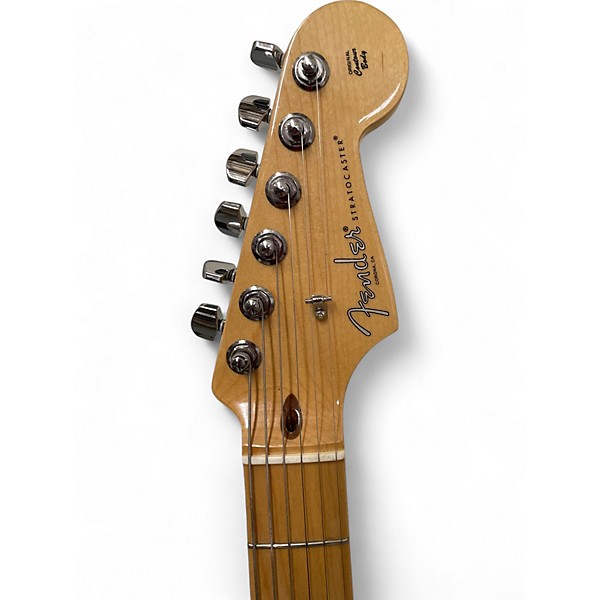 Used Fender American Professional Stratocaster SSS Royal Olive Solid Body Electric Guitar