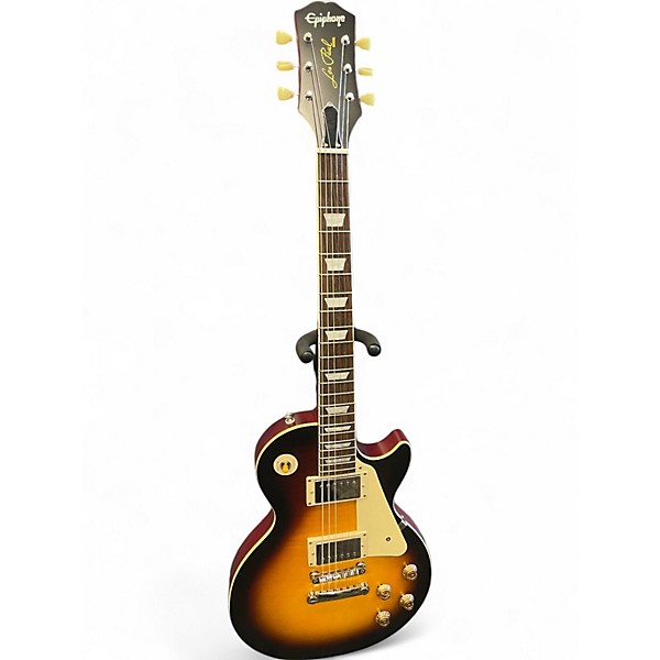 Used Epiphone LES PAUL LIMITED EDITIONN DARK BURST Solid Body Electric Guitar