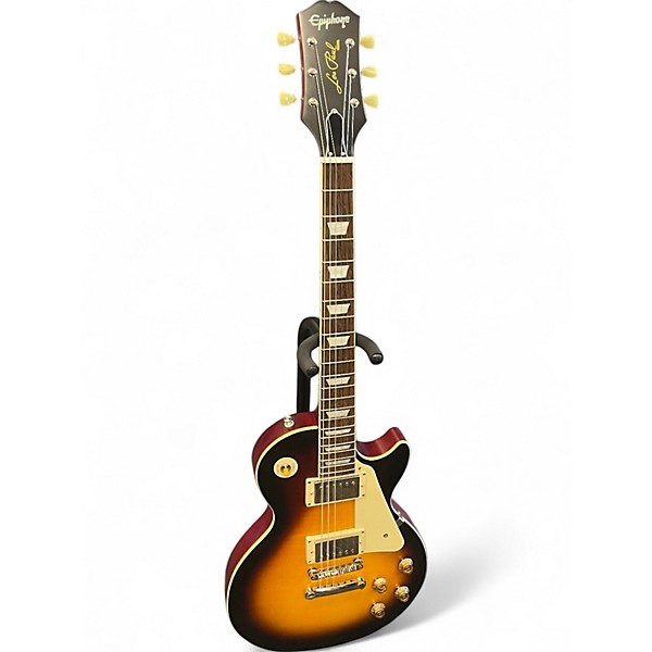 Used Epiphone LES PAUL LIMITED EDITIONN DARK BURST Solid Body Electric Guitar