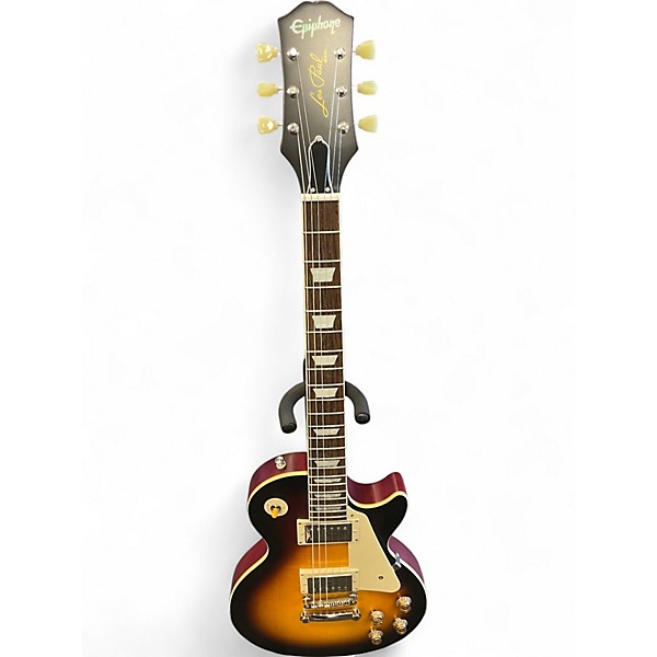 Used Epiphone LES PAUL LIMITED EDITIONN DARK BURST Solid Body Electric Guitar