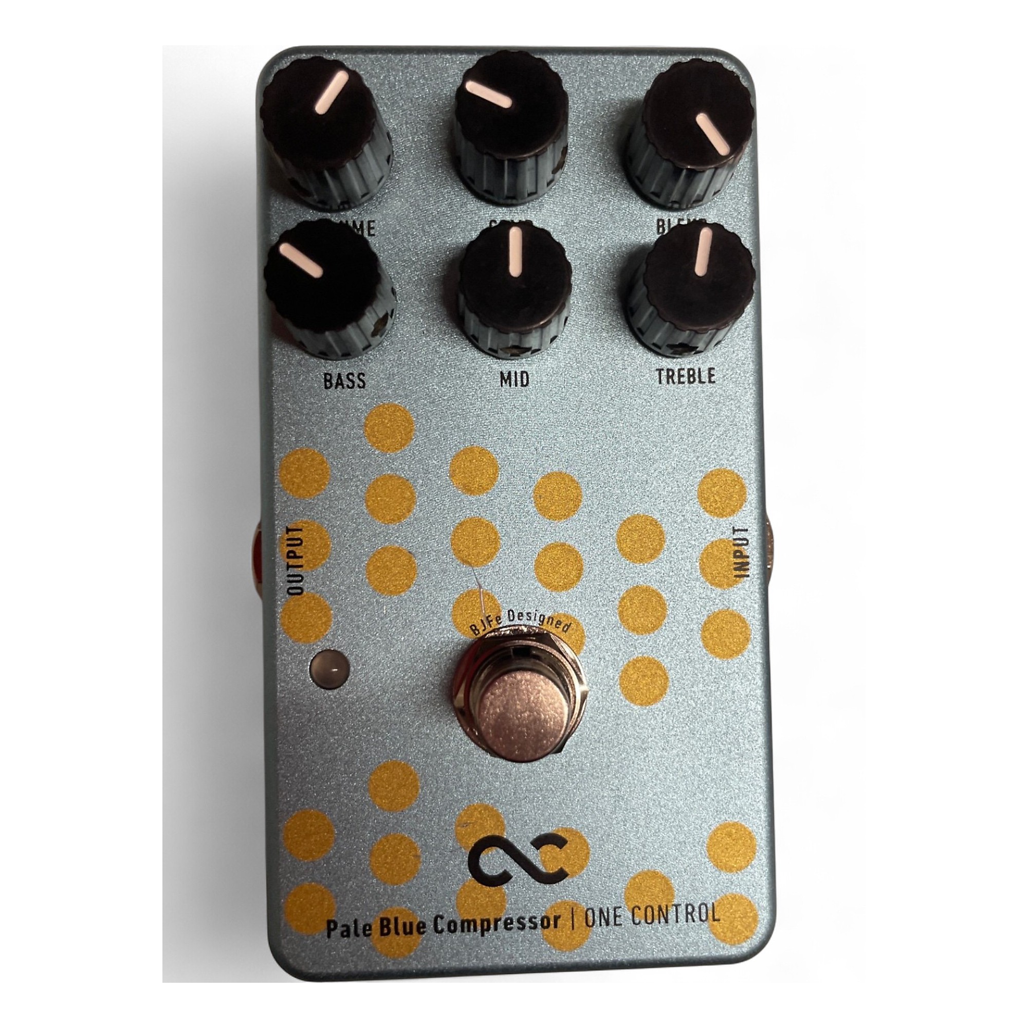 Used One Control Pale Blue Compressor Effect Pedal | Guitar Center
