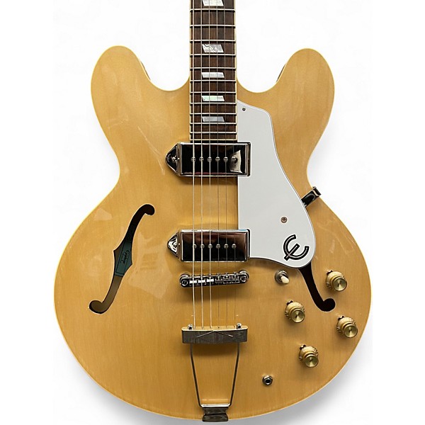Used Epiphone Casino Natural Hollow Body Electric Guitar
