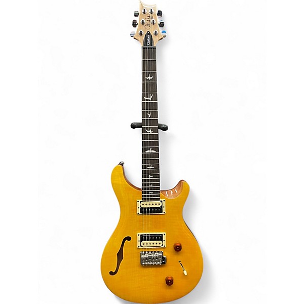Used PRS SE Custom 22 Semi-Hollowbody Natural Hollow Body Electric Guitar