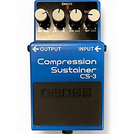 Used BOSS CS3 Compressor Sustainer Effect Pedal