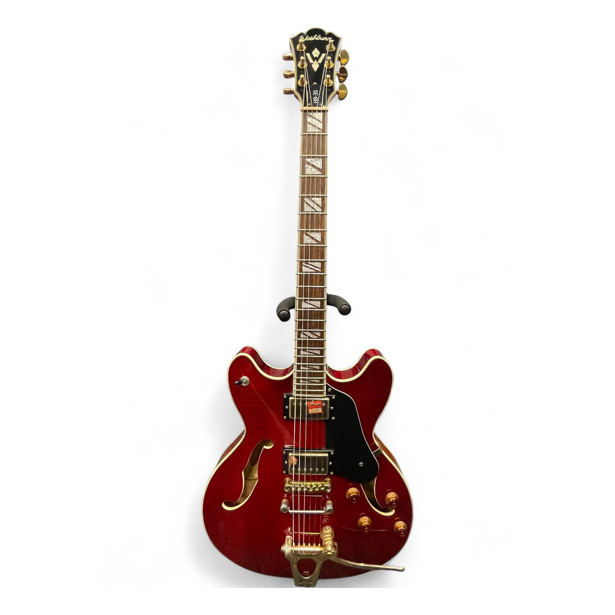 washburn HB-35 セミアコ レッド Used Washburn HB35 Red Hollow Body Electric Guitar Red