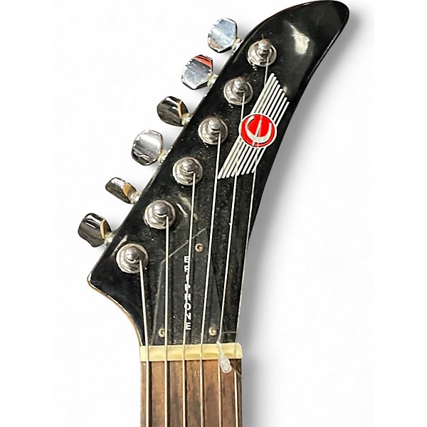 Used 2000s Epiphone BEAST FX Red Solid Body Electric Guitar