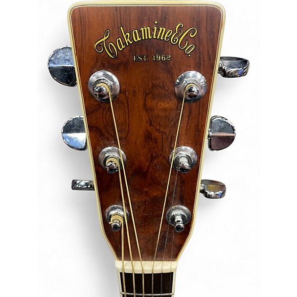 Used Takamine F375S Natural Acoustic Guitar