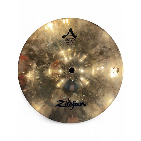 Used Zildjian 10in A Custom Splash Cymbal