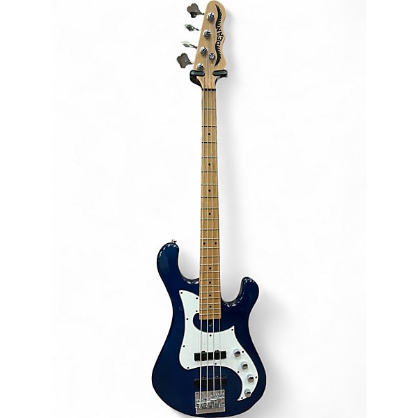 Used Dean Hillsboro J Active Blue Electric Bass Guitar