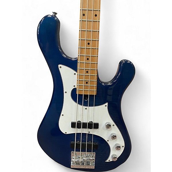Used Dean Hillsboro J Active Blue Electric Bass Guitar