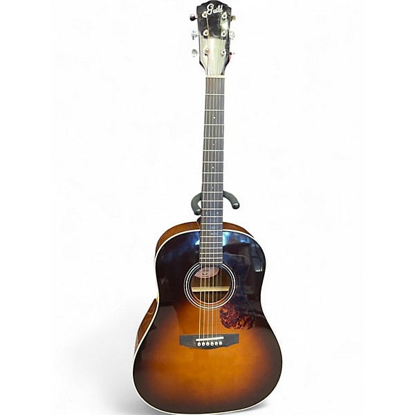 Used Guild DS-240 Vintage Sunburst Acoustic Guitar