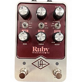 Used Universal Audio RUBY TOPBOOST Pedal