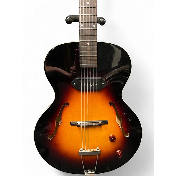 Used The Loar LH301T Vintage Sunburst Hollow Body Electric