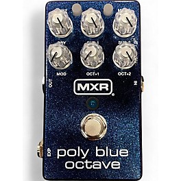 Used MXR Poly Blue Octave Effect Pedal