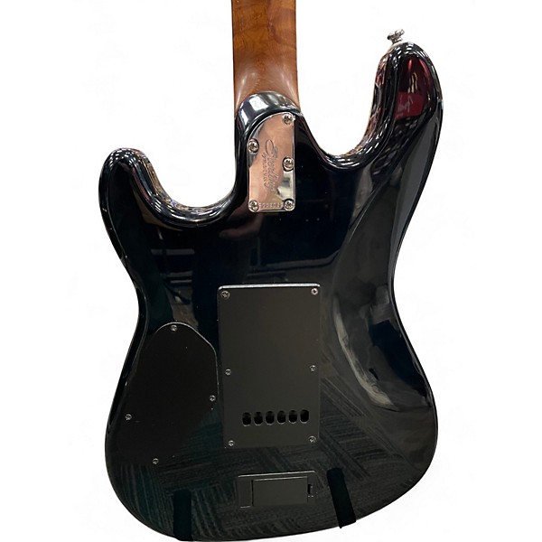 Used Sterling by Music Man SABRE DEEP BLUE BURST Solid Body Electric Guitar