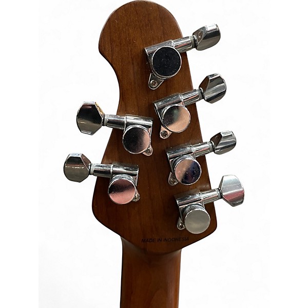 Used Sterling by Music Man SABRE DEEP BLUE BURST Solid Body Electric Guitar