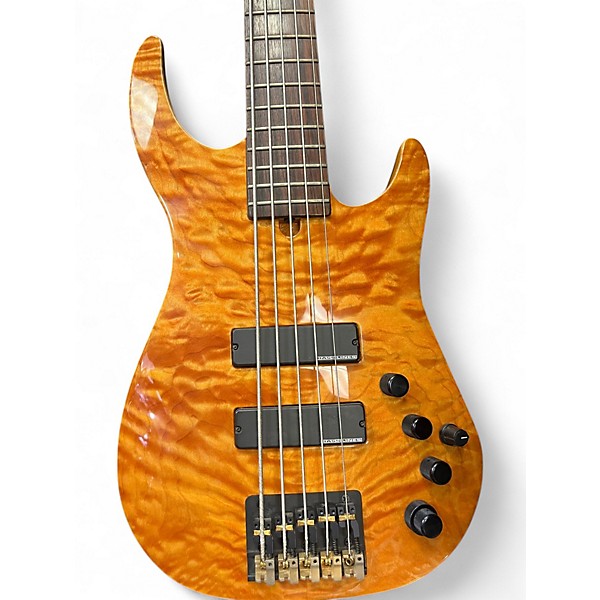 Used Brian Moore Guitars T5 PLUS Natural Electric Bass Guitar