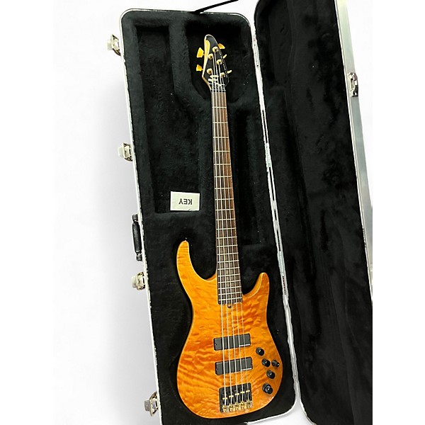 Used Brian Moore Guitars T5 PLUS Natural Electric Bass Guitar