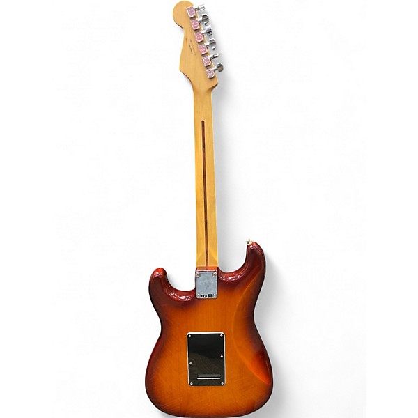 Used Fender Player Plus Stratocaster Plus Top Cherry Burst Solid Body Electric Guitar