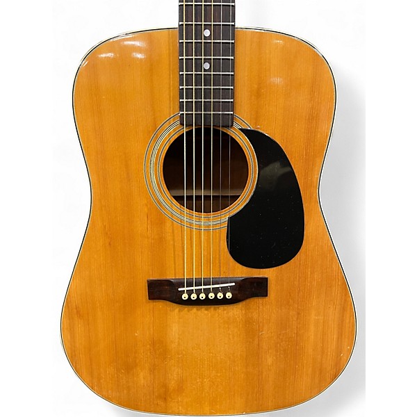 Used 1970s Fannin D37 Natural Acoustic Guitar