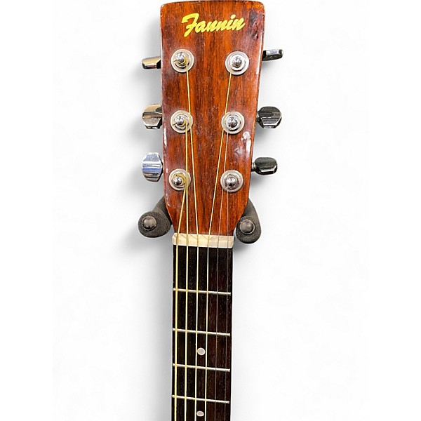 Used 1970s Fannin D37 Natural Acoustic Guitar