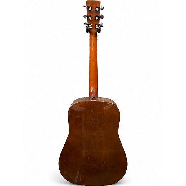Used 1970s Fannin D37 Natural Acoustic Guitar