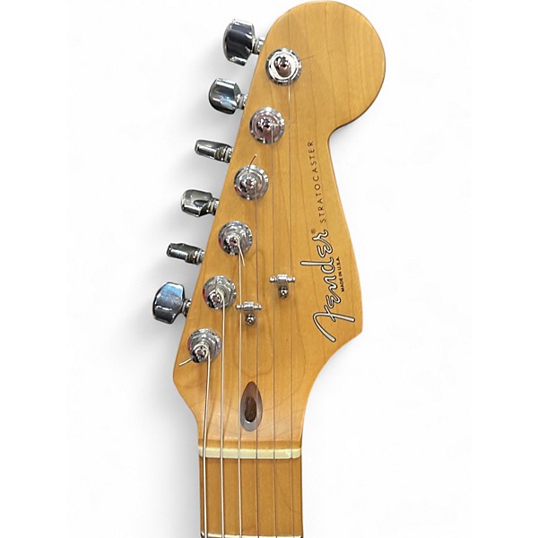 Used Fender American Standard Stratocaster 3 Tone Sunburst Solid Body Electric Guitar
