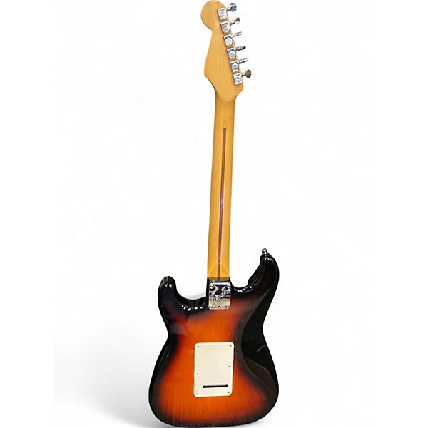 Used Fender American Standard Stratocaster 3 Tone Sunburst Solid Body Electric Guitar