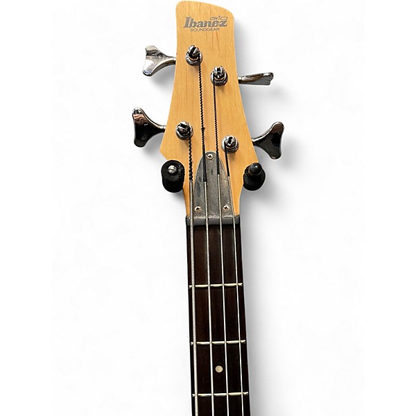 Used Ibanez GSR190 Trans Red Electric Bass Guitar