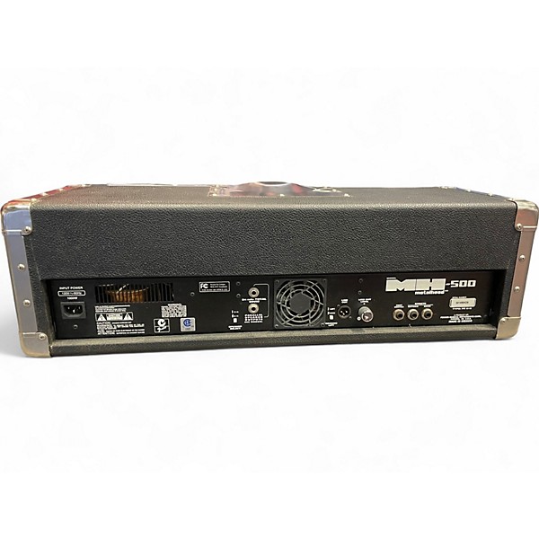 Used Fender MH500 Metal Head 500W Solid State Guitar Amp Head