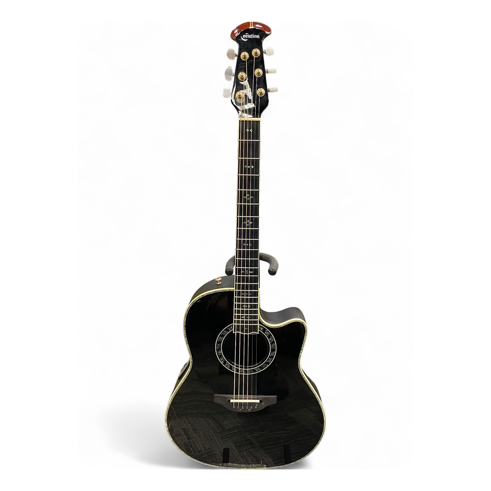 Used Ovation 1869 CLASSIC LEGEND Black Acoustic Guitar Black