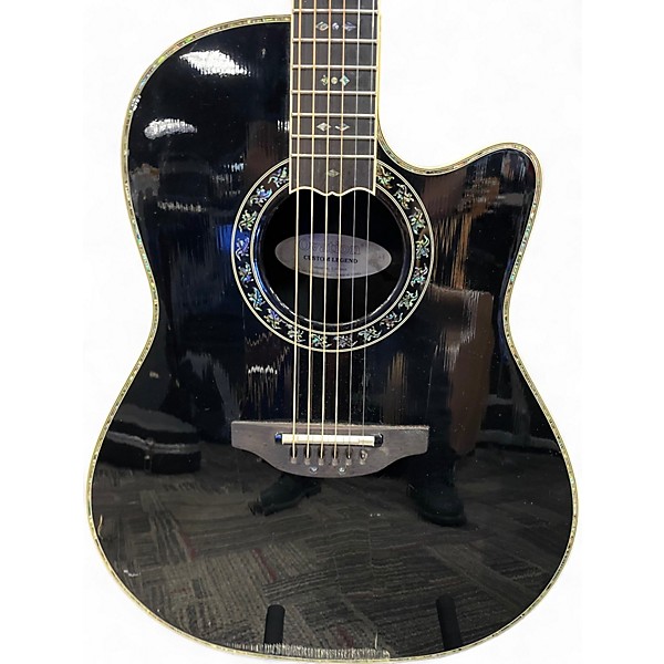 Used Ovation 1869 CLASSIC LEGEND Black Acoustic Guitar