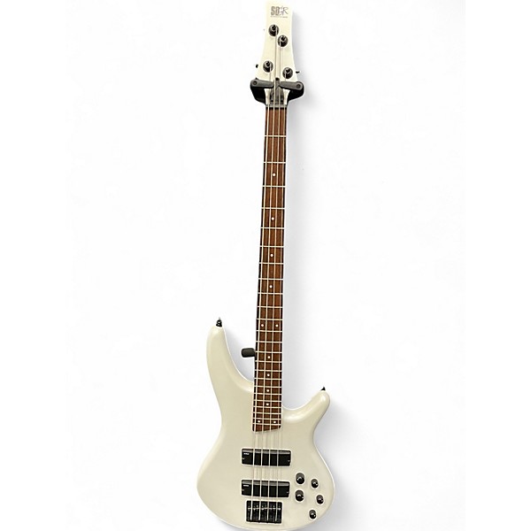 Used Ibanez SR250 Pearl White Electric Bass Guitar