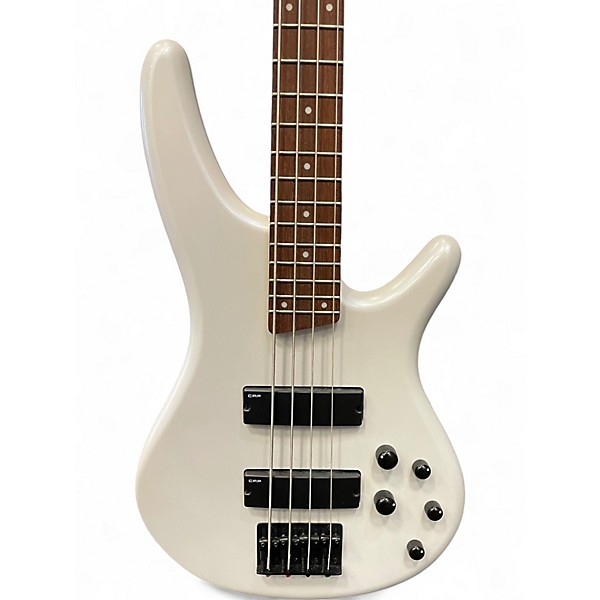 Used Ibanez SR250 Pearl White Electric Bass Guitar