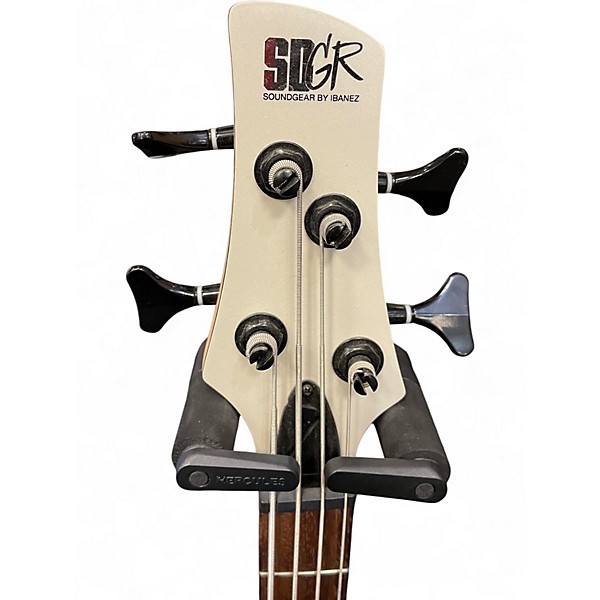 Used Ibanez SR250 Pearl White Electric Bass Guitar
