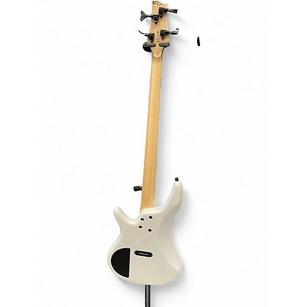 Used Ibanez SR250 Pearl White Electric Bass Guitar