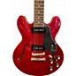 Used Epiphone ES339 PRO P90 Red Hollow Body Electric Guitar