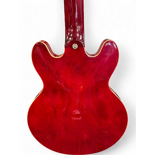 Used Epiphone ES339 PRO P90 Red Hollow Body Electric Guitar