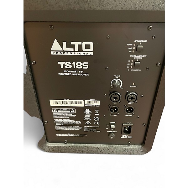 Used Alto TS1 Powered Speaker