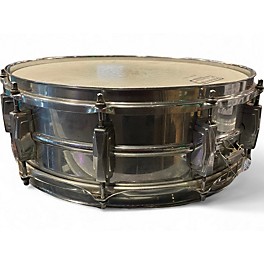 Vintage 1960s Ludwig 5X14 Supraphonic Snare Silver Drum
