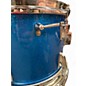Vintage 1968 Ludwig 4 Piece HOLLYWOOD BLUE SPARKLE Drum Kit