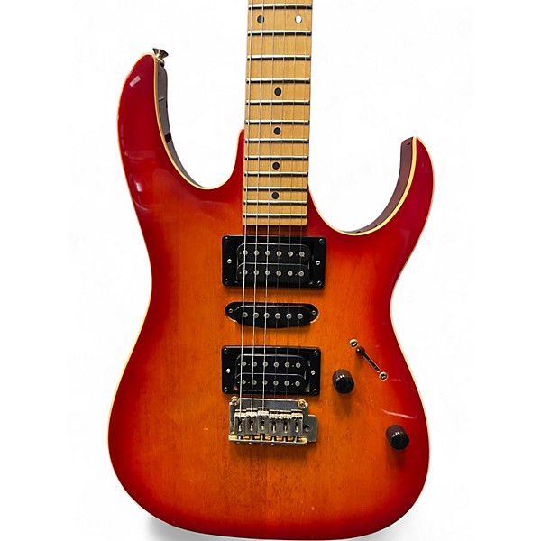 Used Ibanez EX1700 Sunburst Solid Body Electric Guitar