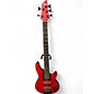 Used Schecter Guitar Research C-5 GT Satin Trans Red Electric Bass Guitar thumbnail