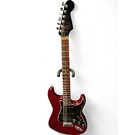 Used Fender American Select Stratocaster Trans Red Solid Body Electric Guitar