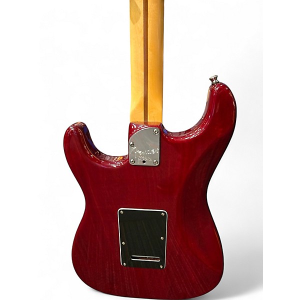Used Fender American Select Stratocaster Trans Red Solid Body Electric Guitar