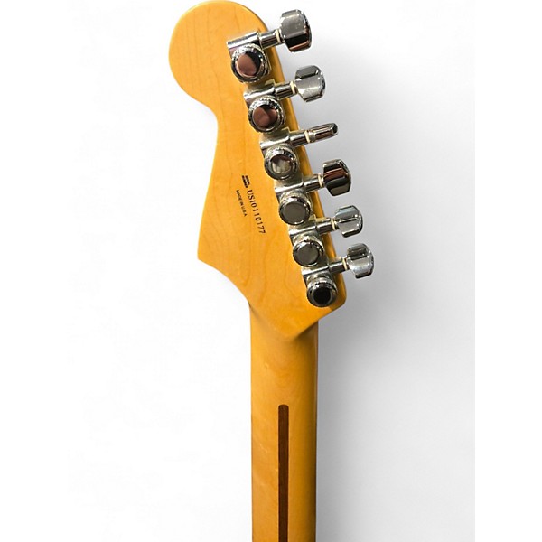 Used Fender American Select Stratocaster Trans Red Solid Body Electric Guitar