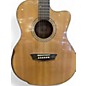 Used Washburn WCG15CE Natural Acoustic Electric Guitar