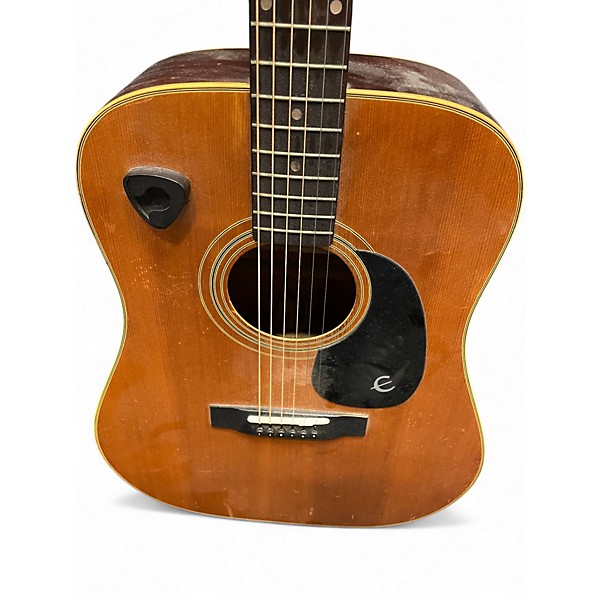 Vintage 1972 Epiphone ft145 Natural Acoustic Guitar